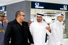 الملك محمدالسادس والشيخ محمد بن زايد ال نهيان يدشنام مستشفى بالدار البيضاء