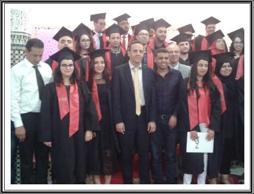 بالصور و الفيديو حفل تخرج الفوج الأول لمدرسة ISGA بالجديدة