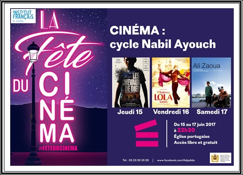 l,institut francais d,el jadida : La fête du cinéma 2017