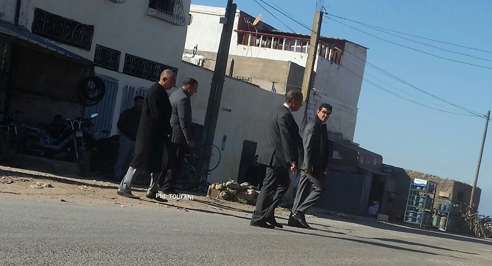 عامل الجديدة محمد الكروج يقوم بزيارة مفاجئة لمدينة البئرالجديدة