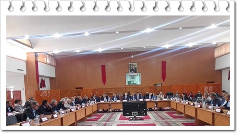 اللجنة التقنية الإقليمية عقدت اجتماعها الشهري تحت رئاسة عامل الاقليم  لقطاع الصيد البحري