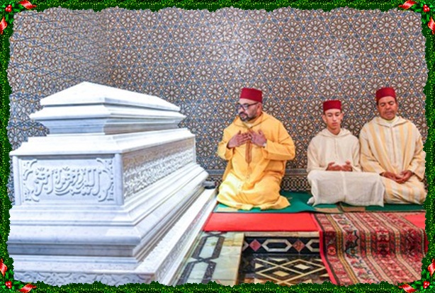 الملك محمد السادس يترأس حفلا دينيا في ذكرى وفاة الحسن الثاني