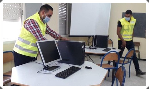 المدير الاقليمي لوزارة التربية الوطنية بالجديدة يقوم بزيارات ميدانية لمؤسسات تعليمية في اطار المواكبة و التتبع