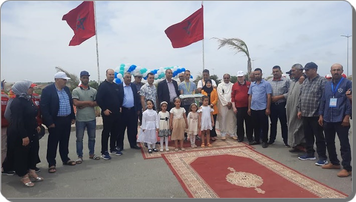 مهرجان الطفل في يومه الختامي بالحوزية اقليم الجديدة يبارك للأمير مولاي الحسن عيد ميلاده 19