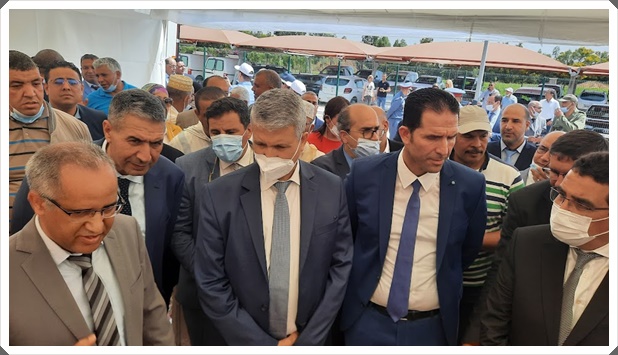 المديرية الجهوية للفلاحة الدار البيضاء-سطات اقليم الجديدة:زيارة مشاريع تنموية فلاحية