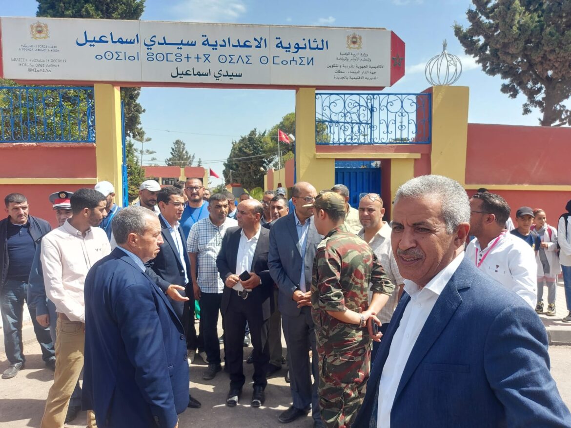 عامل الجديدة ينهي زياراته الميدانية للمؤسسات التعليمية