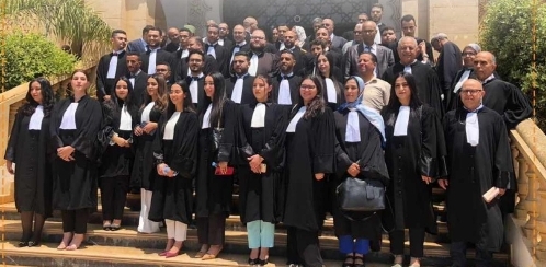 المحامون الجدد يؤدون القسم بقصر العدالة بالجديدة و توجيهات المسؤولين بها سمو العناية السامية للقاضي الأول صاحب الجلالة