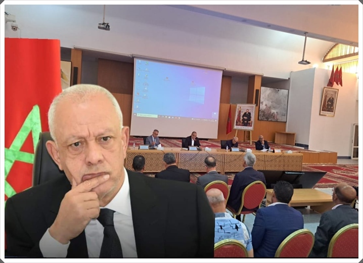 امهيدية ينصب نفسه محاميا على اقليم و مواطني الجديدة و يضغط على مكبس المصباح الأحمر في اشارة الى الانخراط في التنمية