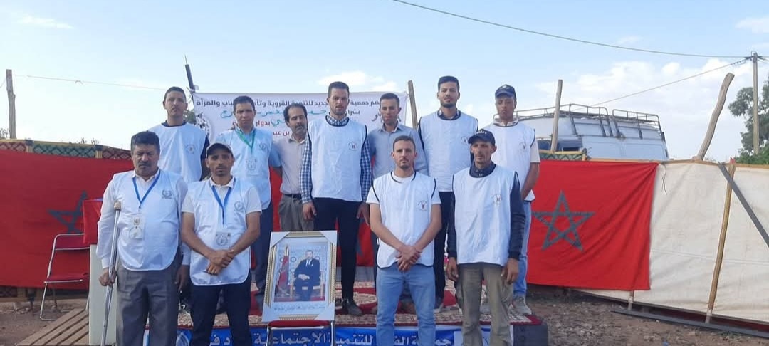 جمعيات المجتمع المدني بجماعة سي احساين بن عبد الرحمان قيادة اولاد حمدان  تخلذ لذكرى عيد الاستقلال بحفل تشاركي
