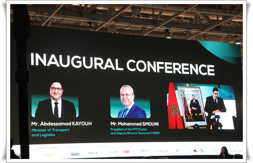 Sous le Haut Patronage de Sa Majesté le Roi Mohammed VI, que Dieu L’assiste, El Jadida accueille le Sommet et la Conférence internationale des industries et infrastructures ferroviaires